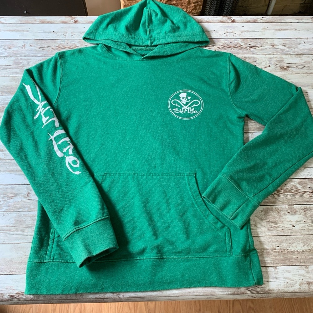 Salt Life Green Pullover Hoodie